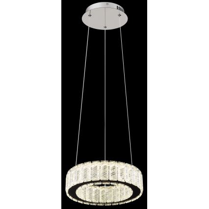 Globo - LED dimmbarer Kronleuchter an Kabel LED/30W/230V 2700-6000K Ø 30 cm + Fernbedienung