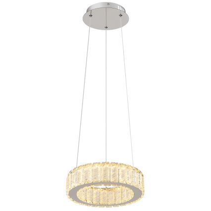 Globo - LED dimmbarer Kronleuchter an Kabel LED/30W/230V 2700-6000K Ø 30 cm + Fernbedienung