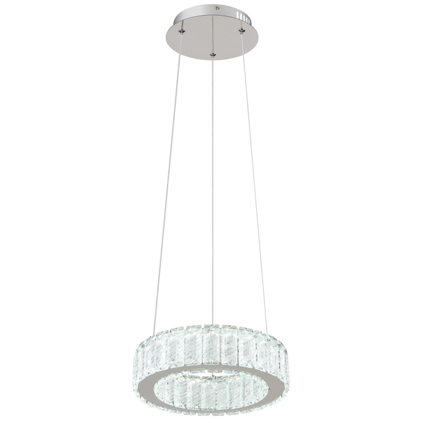 Globo - LED dimmbarer Kronleuchter an Kabel LED/30W/230V 2700-6000K Ø 30 cm + Fernbedienung