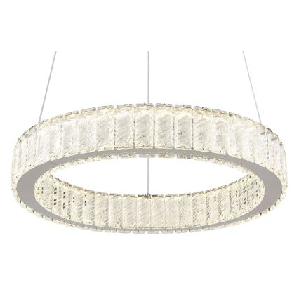 Globo - LED dimmbare Hängeleuchte an Seil LED/50W/230V 2700-6000K Ø 50 cm + Fernbedienung