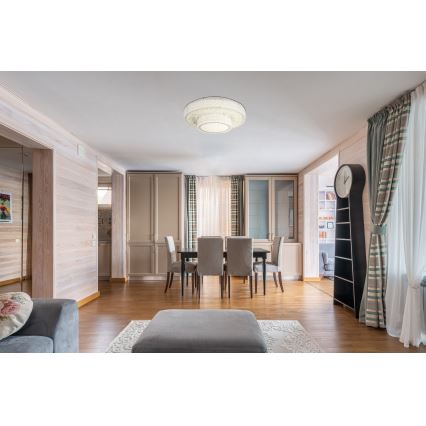 Globo - LED dimmbare Deckenleuchte LED/50W/230V 2700-6000K Ø 50 cm + Fernbedienung