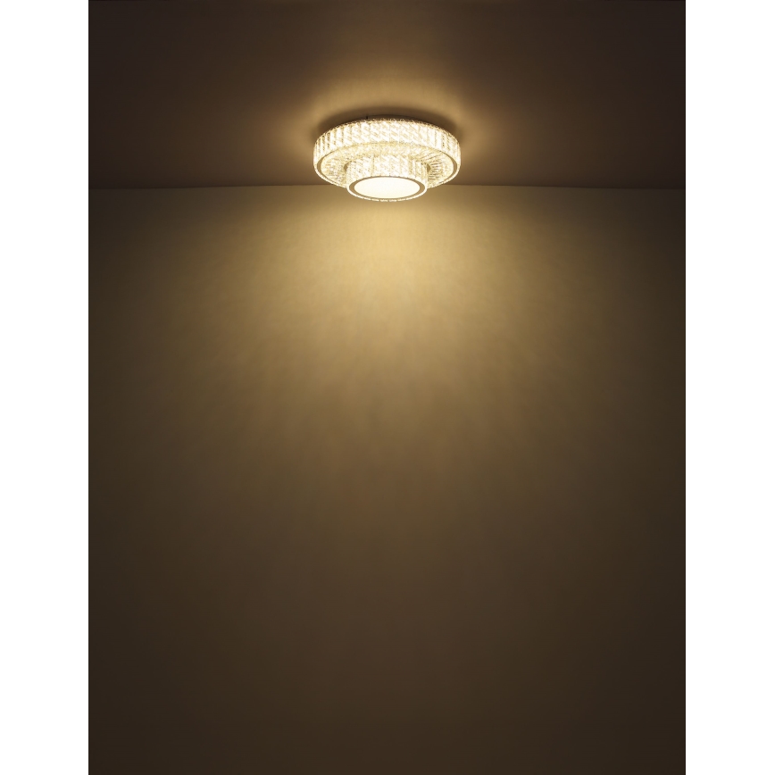 Globo - LED dimmbare Deckenleuchte LED/50W/230V 2700-6000K Ø 50 cm + Fernbedienung