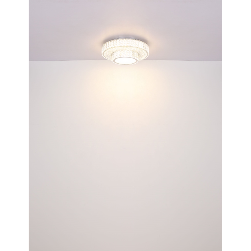 Globo - LED dimmbare Deckenleuchte LED/50W/230V 2700-6000K Ø 50 cm + Fernbedienung