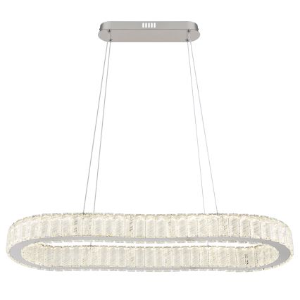 Globo - LED dimmbare Hängeleuchte an Seil LED/58W/230V 2700-6000K + Fernbedienung