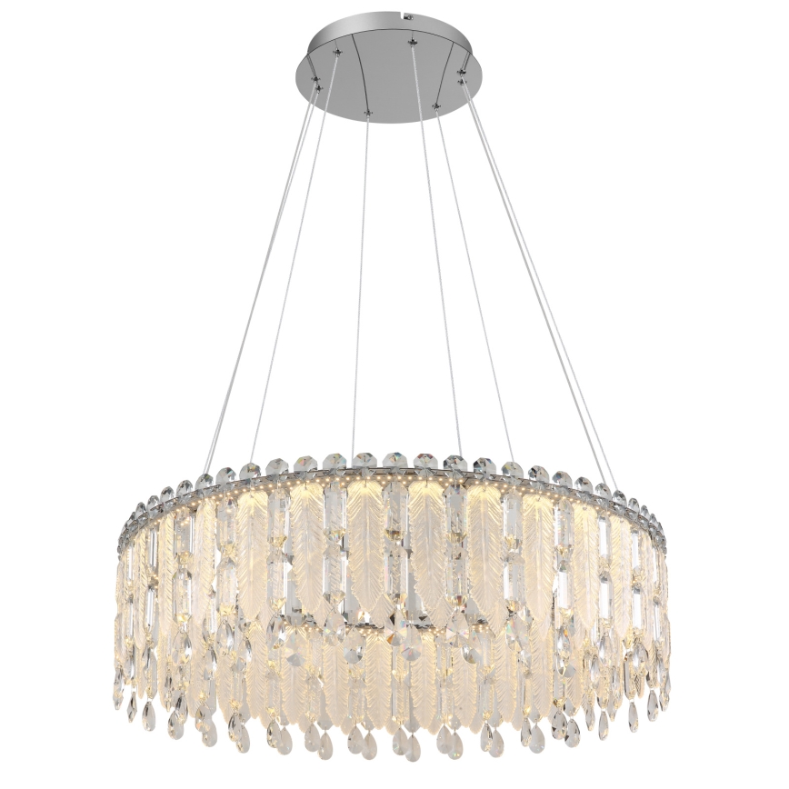 Globo - LED-dimmbarer Hängeleuchter an Seil LED/78W/230V 2700-6000K + Fernbedienung