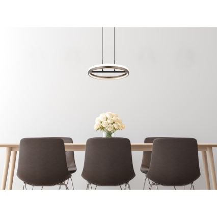 Globo - LED-Pendelleuchte an Kabel, 40 W / 230 V, 3000/4000/6000 K, Ø 39,7 cm