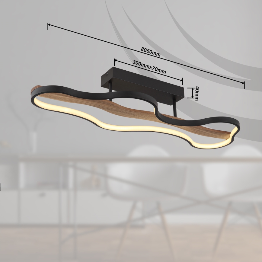 Globo - LED-Aufbauleuchte LED/30W/230V
