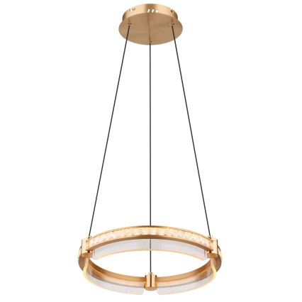 Globo - LED dimmbarer Kristall-Pendelleuchter an Kabel LED/36W/230V 2700K-6000K + Fernbedienung