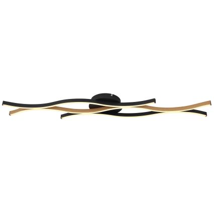 Globo - LED-Aufbauleuchte LED/35W/230V schwarz/braun