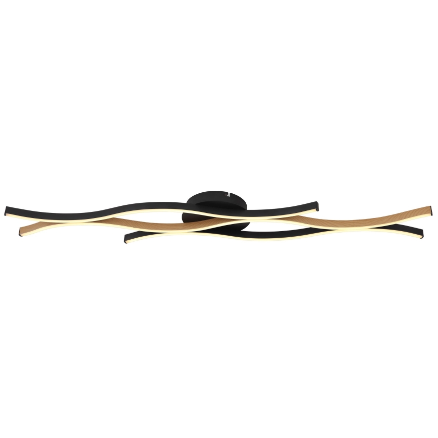 Globo - LED-Aufbauleuchte LED/35W/230V schwarz/braun