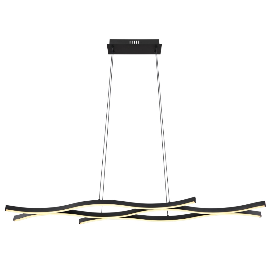 Globo - LED-Hängeleuchte an Schnur LED/35W/230V schwarz