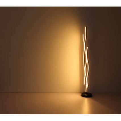 Globo - LED-Stehleuchte LED/28W/230V 3000K schwarz