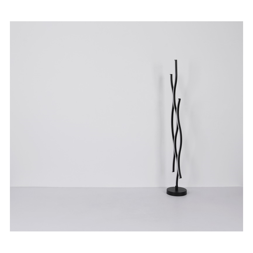 Globo - LED-Stehleuchte LED/28W/230V 3000K schwarz/golden