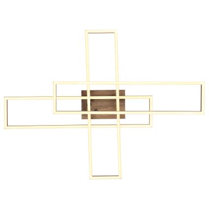 Globo - LED-Deckenleuchte LED/40W/230V 3000K 60x80 cm schwarz