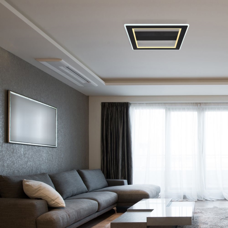 Globo - LED Deckenleuchte LED/30W/230V quadratisch