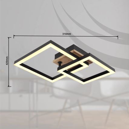 Globo - LED-Deckenleuchte LED/15W/230V 3000K