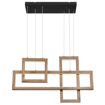 Globo 67287H1 - LED-Pendelleuchte an Kabel MANDERA LED/40W/230V braun