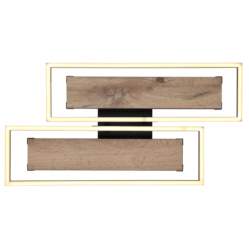 Globo 67299D1 - LED Deckenleuchte COLLI LED/48W/230V 52x60 cm braun/schwarz