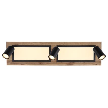 Globo - LED Einbauleuchte LED/24W/230V + 3xGU10/5W