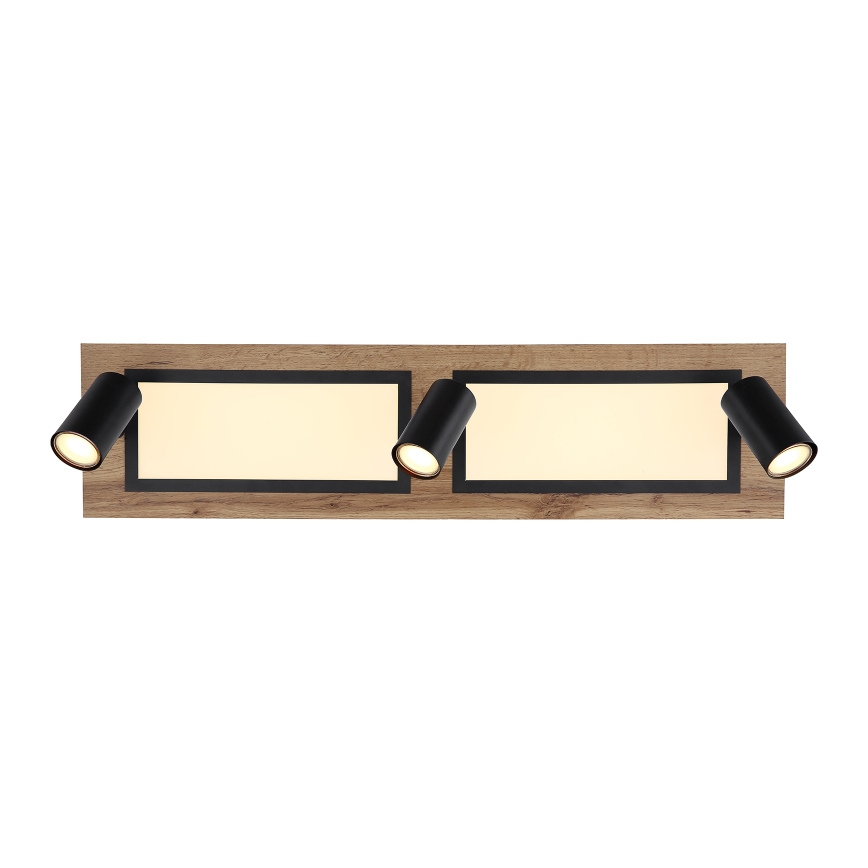 Globo - LED Einbauleuchte LED/24W/230V + 3xGU10/5W