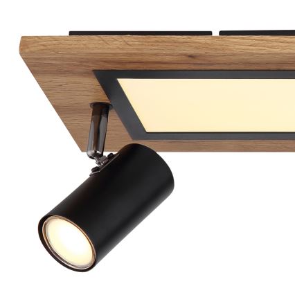 Globo - LED Einbauleuchte LED/24W/230V + 3xGU10/5W