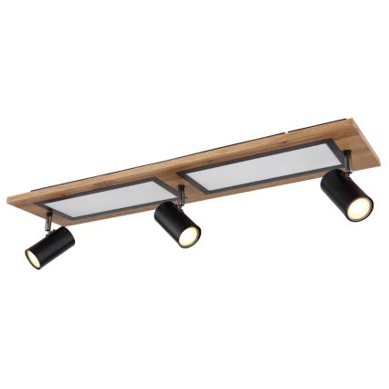 Globo - LED Einbauleuchte LED/24W/230V + 3xGU10/5W