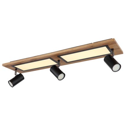 Globo - LED Einbauleuchte LED/24W/230V + 3xGU10/5W