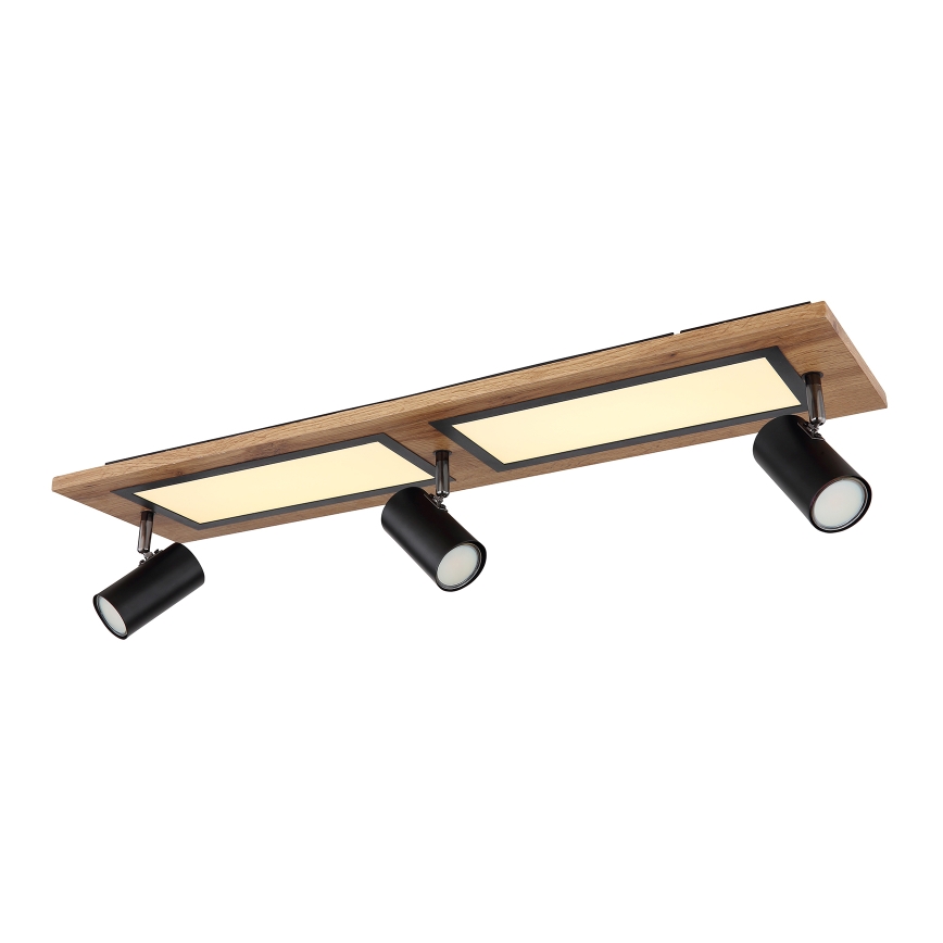 Globo - LED Einbauleuchte LED/24W/230V + 3xGU10/5W