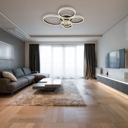Globo - Dimmbare LED-Deckenleuchte LED/120W/230V 2700K-6000K + Fernbedienung