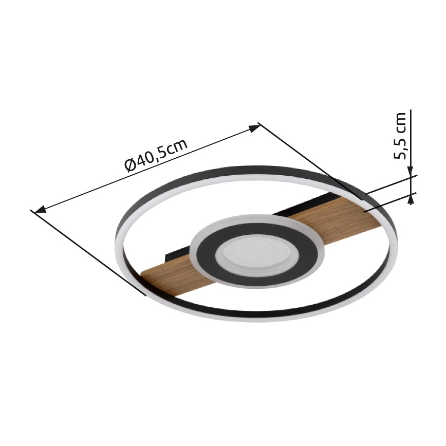 Globo - LED-Deckenleuchte LED/24W/230V