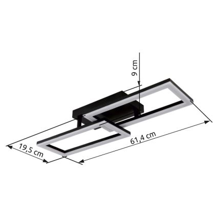 Globo - LED-Deckenleuchte LED/20W/230V