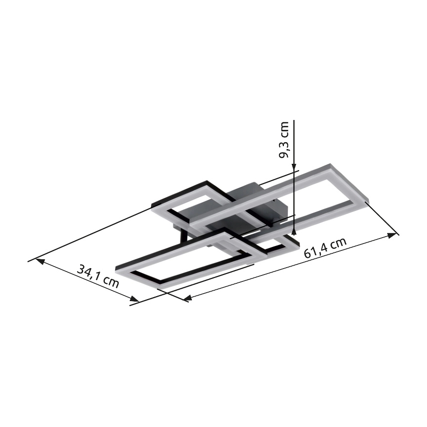 Globo - LED-Deckenleuchte LED/24W/230V