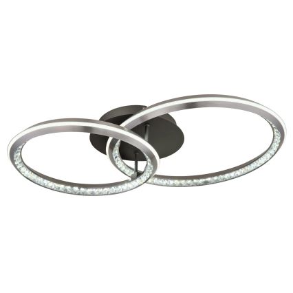 Globo - LED dimmbare Deckenleuchte LED/50W/230V 2700-6000K 50x75 cm + Fernbedienung
