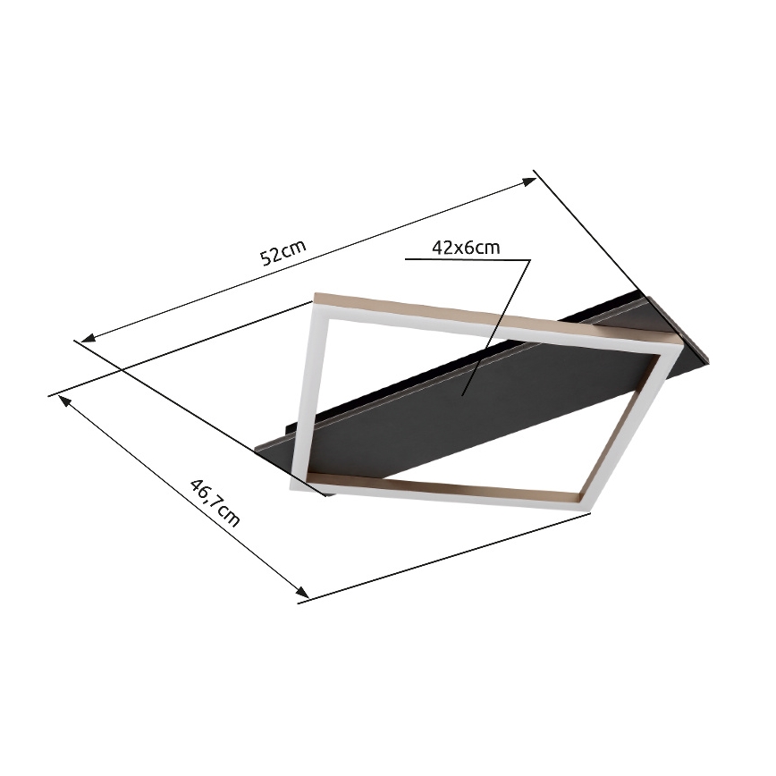 Globo - LED-Deckenleuchte LED/18W/230V
