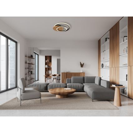 Globo - LED-Deckenleuchte LED/24W/230V schwarz