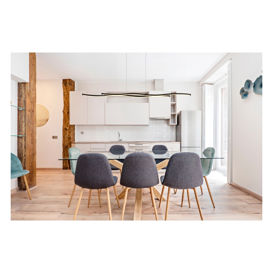 Globo - LED-Hängeleuchte LED/30W/230V 3000K schwarz