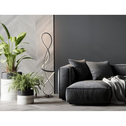 Globo - LED-Stehleuchte LED/36W/230V schwarz