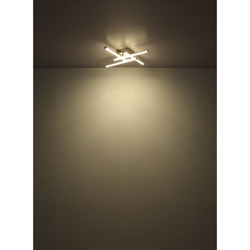 Globo - LED-Deckenleuchte LED/24W/230V 4000K matt Chrom