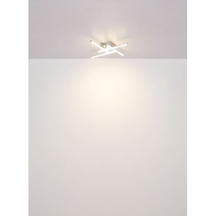 Globo - LED-Deckenleuchte LED/24W/230V 4000K matt Chrom