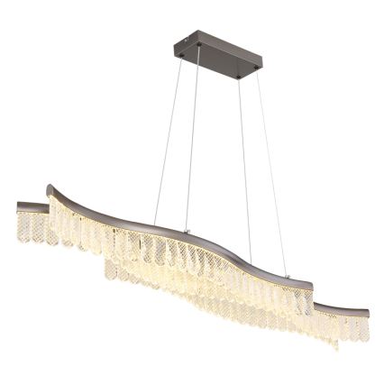 Globo - LED-Hängeleuchte LED/35W/230V 3200K matt Chrom