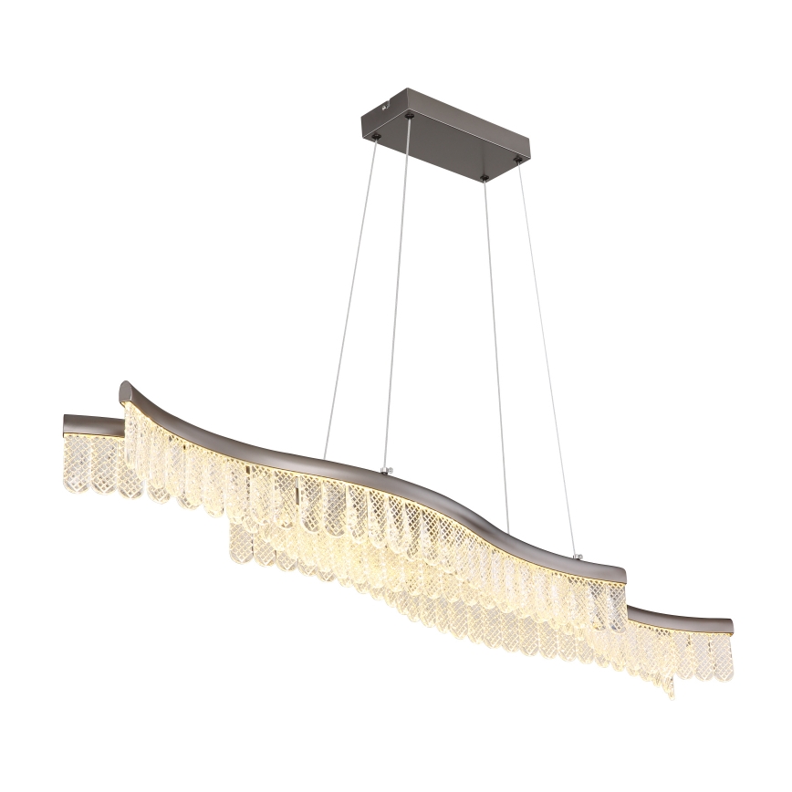 Globo - LED-Hängeleuchte LED/35W/230V 3200K matt Chrom