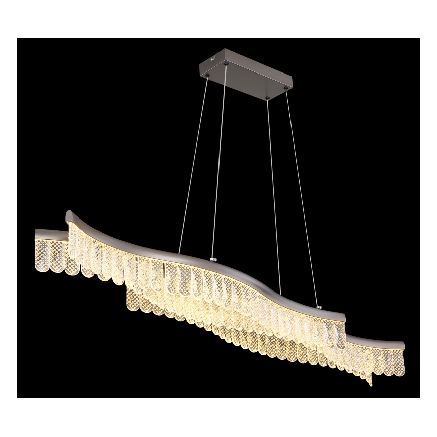 Globo - LED-Hängeleuchte LED/35W/230V 3200K matt Chrom