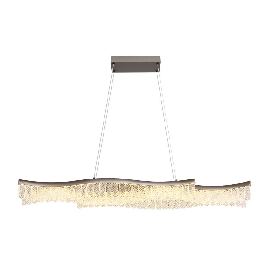 Globo - LED-Hängeleuchte LED/35W/230V 3200K matt Chrom