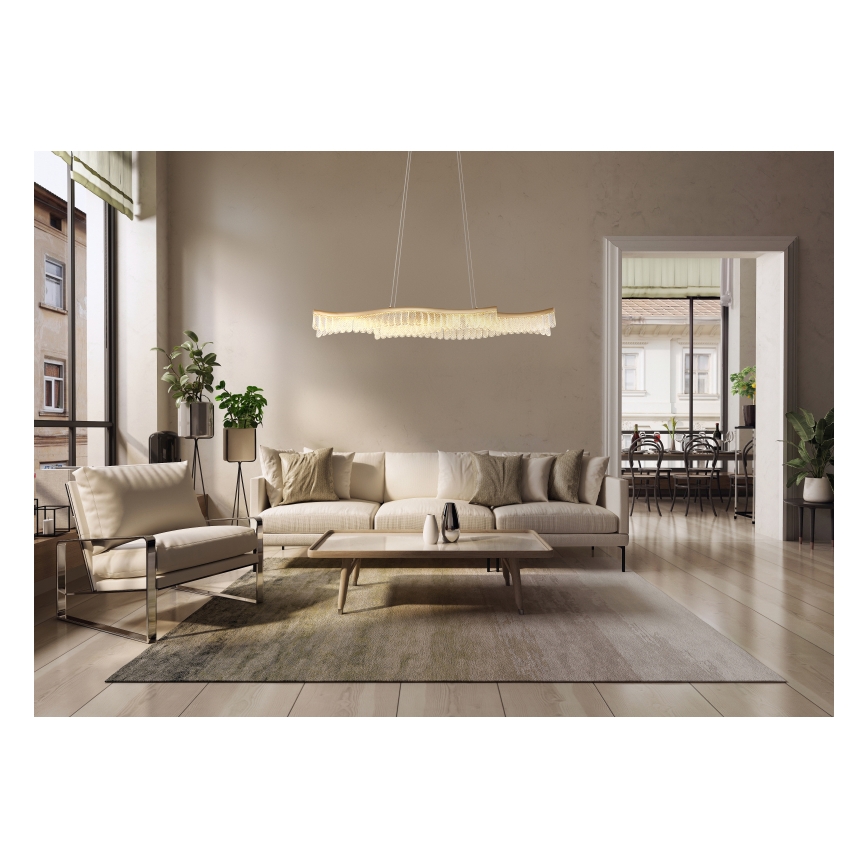 Globo - LED-Hängeleuchte LED/35W/230V 3200K golden