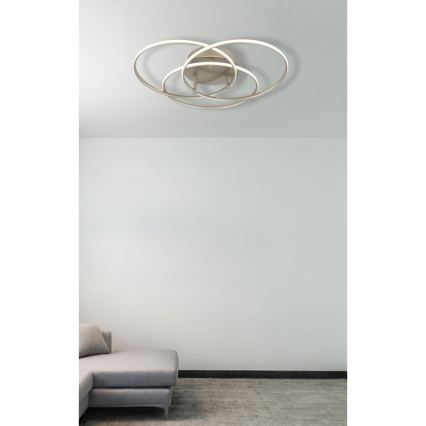 Globo - LED-Deckenleuchte LED/40W/230V 4000K d 45,6 cm matt Chrom