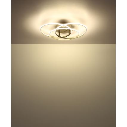 Globo - LED-Deckenleuchte LED/40W/230V 4000K d 45,6 cm matt Chrom