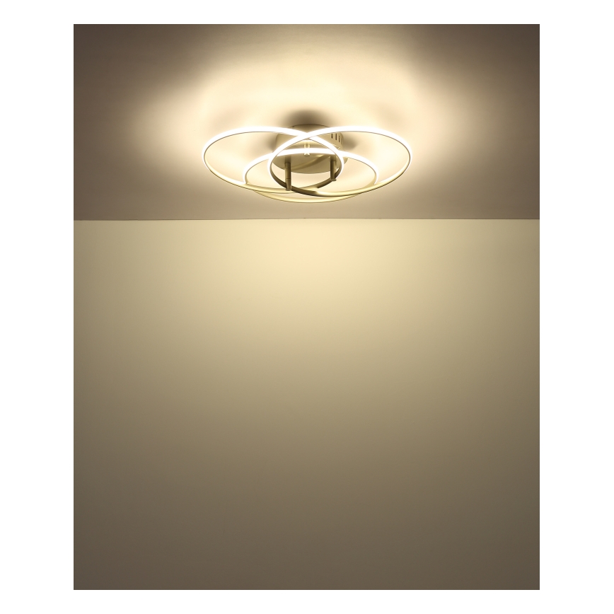 Globo - LED-Deckenleuchte LED/40W/230V 4000K d 45,6 cm matt Chrom