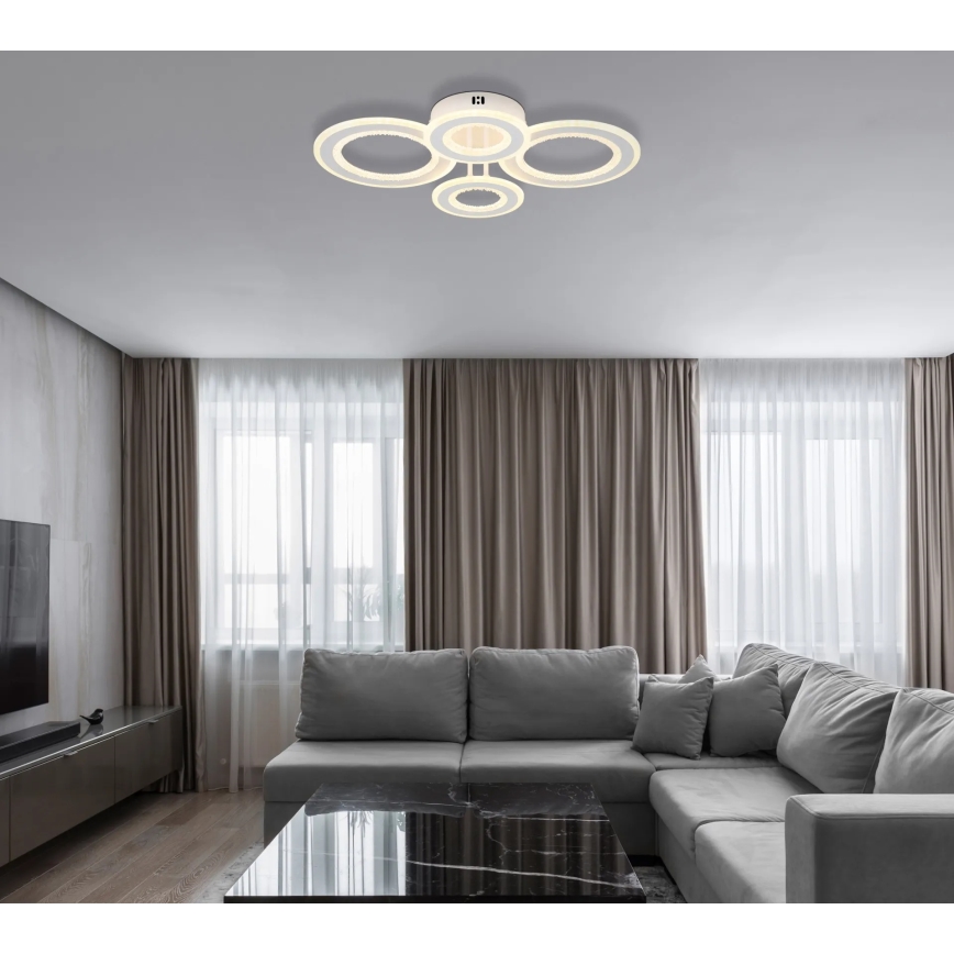 Globo - LED-Deckenleuchte LED/54W/230V 3000/4200/6000K 59x42 cm