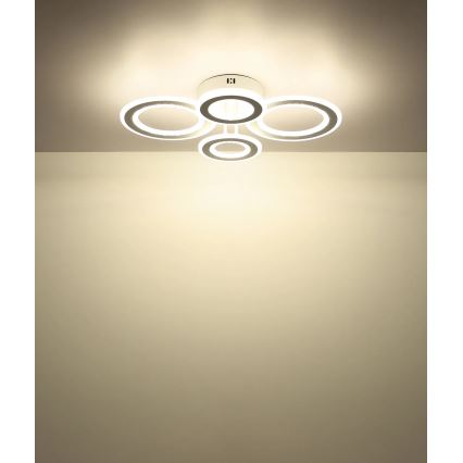 Globo - LED-Deckenleuchte LED/54W/230V 3000/4200/6000K 59x42 cm
