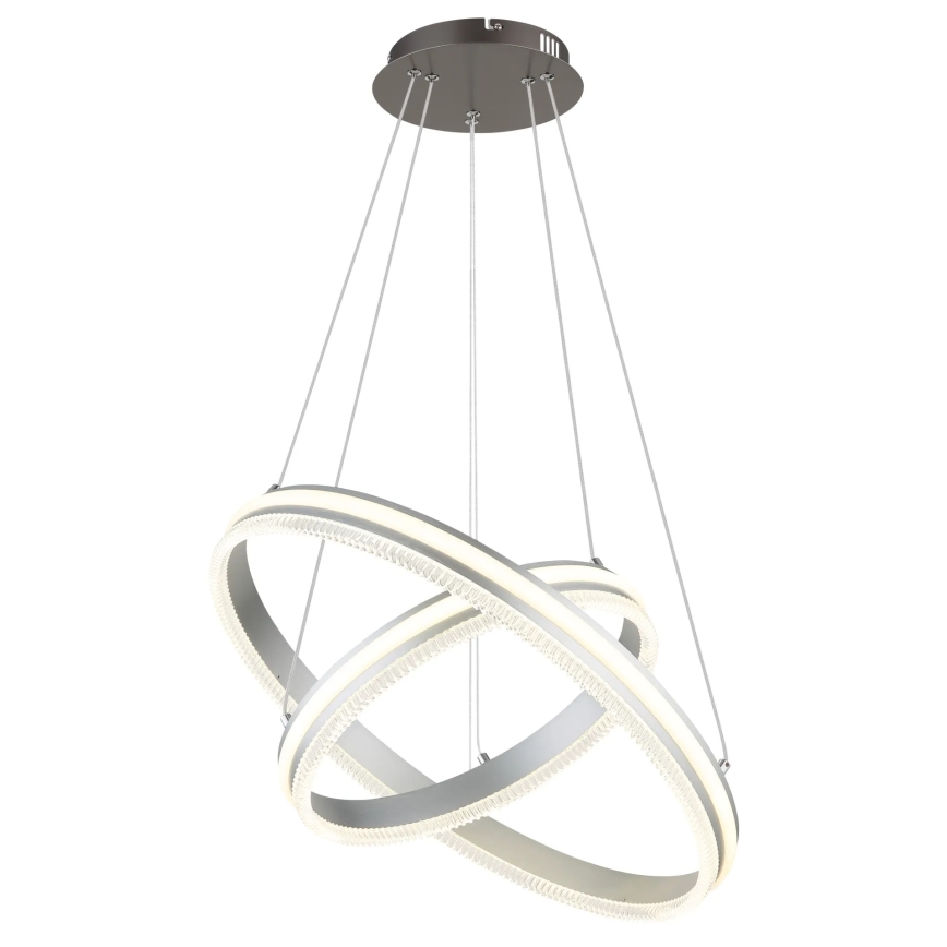 Globo - Dimmbare LED-Hängeleuchte mit Seilaufhängung LED/60W/230V 2700-6000K + Fernbedienung